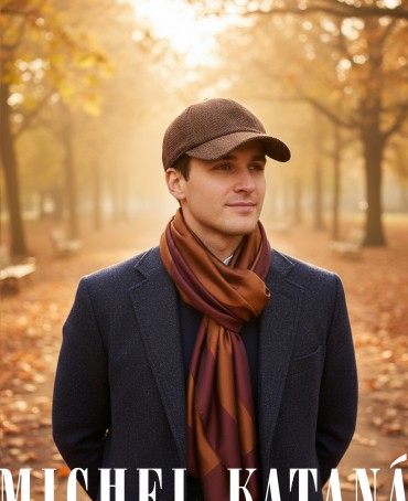 Кепка с козырьком, Бейсболка Мужская-Унисекс TWEED GLASGOW TERRELLE из твида (Плотная Костюмно-Блейзерная ШЕРСТЬ) TWEED.6-GLASGOW/TERRELLE